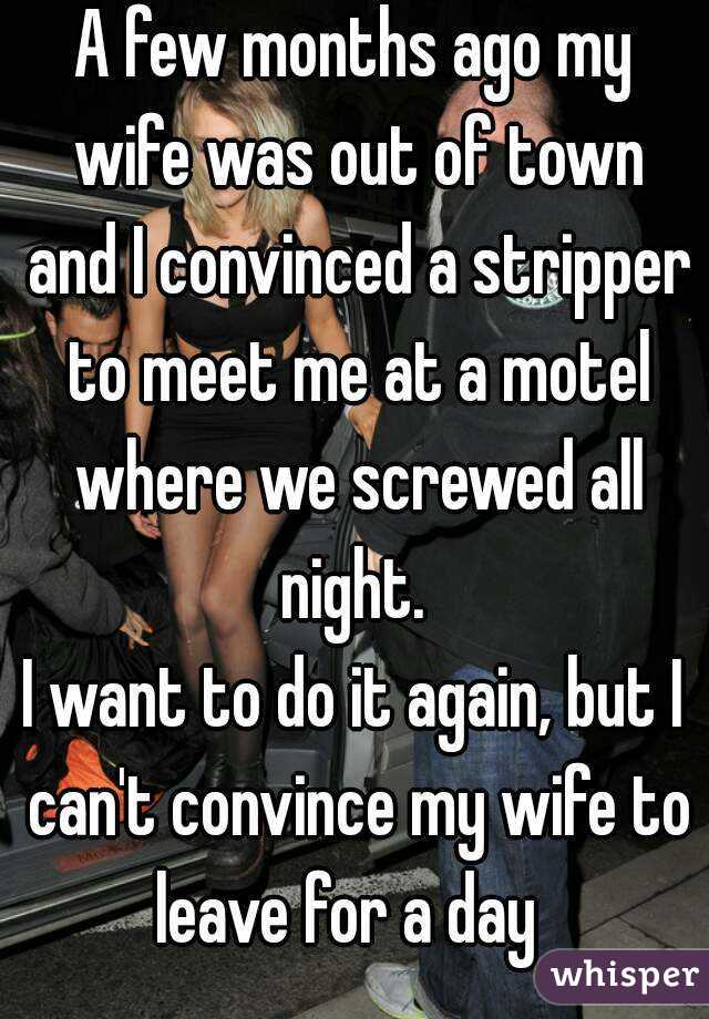 My wife is a stripper